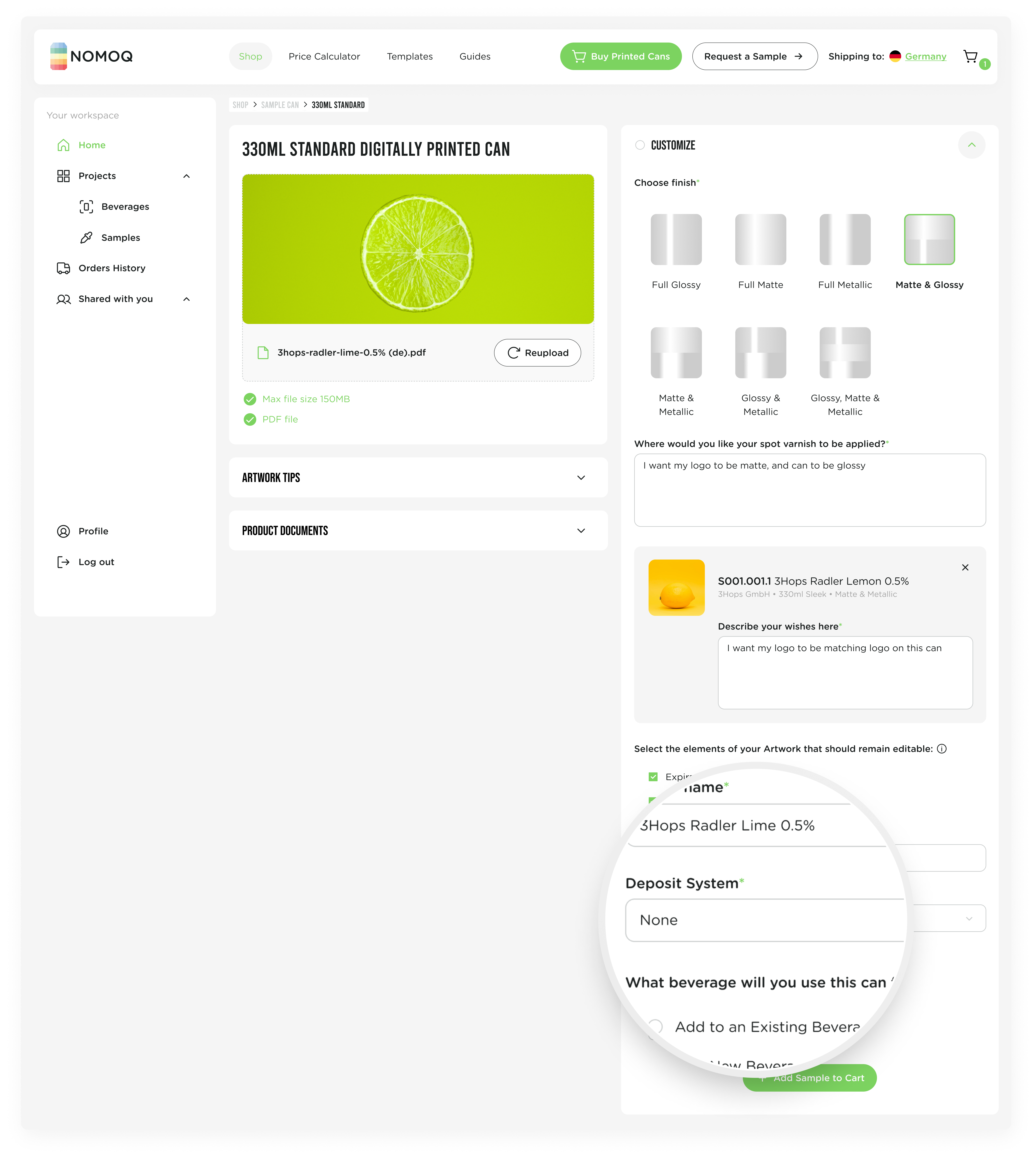 11. Deposit System